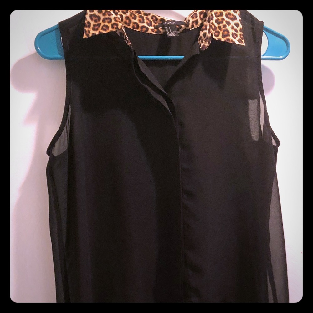See-though blouse